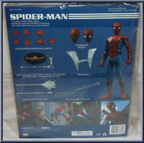 Spider-Man (Homecoming) (MCU) from One:12 Collective - Marvel manufactured by Mezco [Back]
