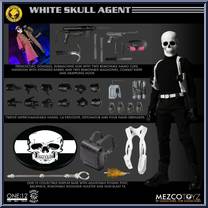 White Skull Agent from One:12 Collective - Mezco manufactured by Mezco [Loose]