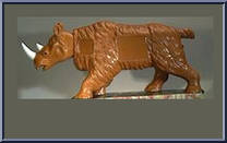 Hairy Rhino from One Million B.C. - Dinosaurs manufactured by Mego [Loose]