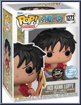 Red Hawk Luffy from One Piece - Pop! Vinyl Figures manufactured by Funko [Front]