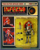Inferno from Outer Space Men - Basic Series manufactured by Four Horsemen [Front]