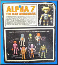Alpha 7 from Outer Space Men - Basic Series manufactured by Colorforms [Back]