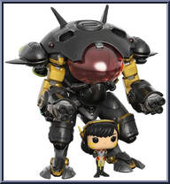 D.VA & Meka (Black) Action Figure