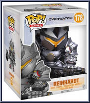 Reinhardt (Helmet) from Overwatch - Pop! Vinyl Figures manufactured by Funko [Front]