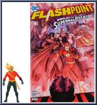 Aquaman (Flashpoint) from Page Punchers - 3" Scale manufactured by McFarlane [Loose]
