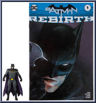 Batman (Rebirth) from Page Punchers - 3" Scale manufactured by McFarlane [Loose]