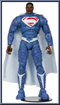 Earth-2 Superman (Ghost of Krypton) from Page Punchers - 7" Scale manufactured by McFarlane [Loose]