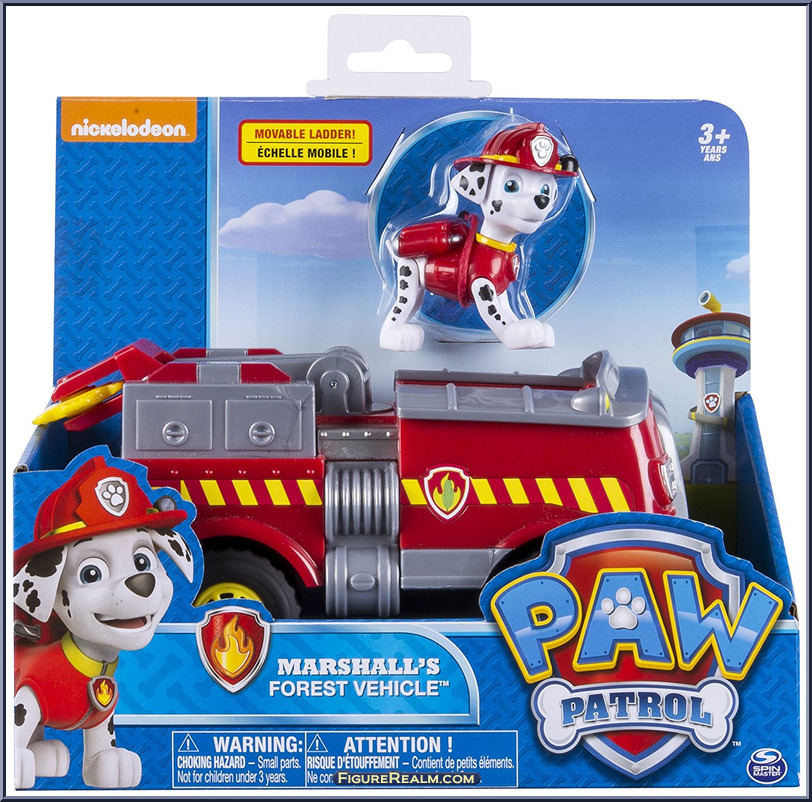 Marshall's Forest Fire Truck - Paw Patrol - Vehicles - Spinmaster
