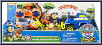 Jungle Explorer (Chase and Zuma) from Paw Patrol - Vehicles 2-Packs manufactured by Spinmaster [Front]