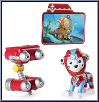 Light Up Marshall Figure from Paw Patrol - Sea Patrol manufactured by Spinmaster [Loose]