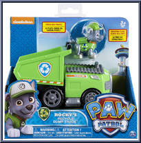 Rocky's Recycle Dump Truck from Paw Patrol - Vehicles manufactured by Spinmaster [Front]
