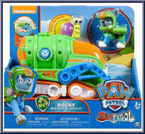 rocky's transforming sea patrol vehicle