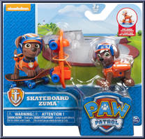 Skateboard Zuma from Paw Patrol - Skateboard Pups manufactured by Spinmaster [Front]