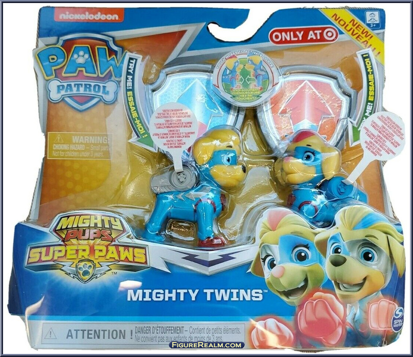 paw patrol super pups twins