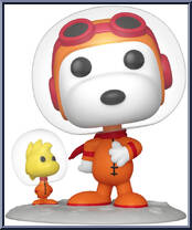 Astronaut Snoopy & Woodstock from Peanuts - Pop! Vinyl Figures manufactured by Funko [Loose]