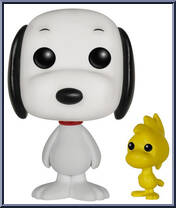 Snoopy and Woodstock from Peanuts - Pop! Vinyl Figures manufactured by Funko [Loose]