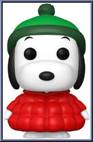Snoopy (Red Puffer Jacket) from Peanuts - Pop! Vinyl Figures manufactured by Funko [Loose]