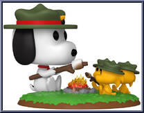 Snoopy & Beagle Scouts (Deluxe) from Peanuts - Pop! Vinyl Figures manufactured by Funko [Loose]
