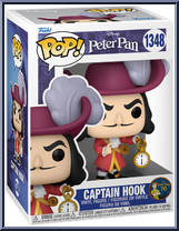 Captain Hook from Peter Pan - Pop! Vinyl Figures manufactured by Funko [Front]