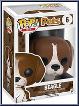 Beagle (Brown & White) from Pets - Pop! Vinyl Figures manufactured by Funko [Front]