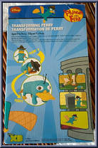 Transforming Perry from Phineas and Ferb - Plush manufactured by Jakks Pacific [Back]