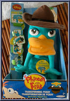 Transforming Perry from Phineas and Ferb - Plush manufactured by Jakks Pacific [Front]