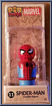 Spider-Man from Pin Mates - Basic Series manufactured by Bif Bang Pow! [Front]