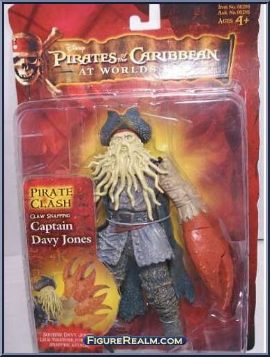 pirates of the caribbean davy jones action figure