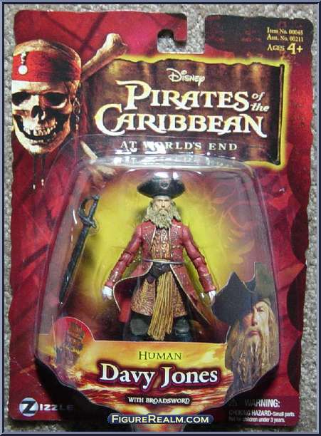 Davy Jones (Human) - Pirates of the Caribbean - At World's End 