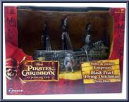 Pirate Fleet: Flying Dutchman from Pirates of the Caribbean - At World's End - Micro Playsets manufactured by Zizzle [Front]