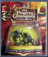 Tai Huang and Singapore Pirate from Pirates of the Caribbean - At World's End - Mini Figures: Pirate Captains and Crews manufactured by Zizzle [Front]