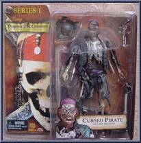Cursed Pirate from Pirates of the Caribbean - Curse of the Black Pearl - Series 1 manufactured by Neca [Front]