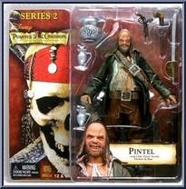 Pintel from Pirates of the Caribbean - Curse of the Black Pearl - Series 2 manufactured by Neca [Front]