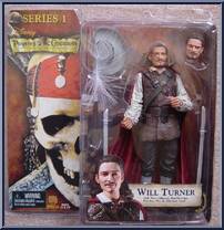Will Turner from Pirates of the Caribbean - Curse of the Black Pearl - Series 1 manufactured by Neca [Front]