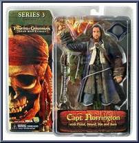 Captain Norrington from Pirates of the Caribbean - Dead Man's Chest - Series 3 manufactured by Neca [Front]