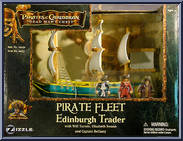 Pirate Fleet: Edinburgh Trader from Pirates of the Caribbean - Dead Man's Chest - Micro World manufactured by Zizzle [Front]