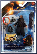 Blackbeard from Pirates of the Caribbean - On Stranger Tides - [4" Scale] - Series 1 manufactured by Jakks Pacific [Front]