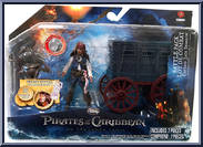 Captain Jack Sparrow (Paddy Wagon) from Pirates of the Caribbean - On Stranger Tides - [4" Scale] - Battle Packs manufactured by Jakks Pacific [Front]
