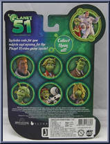 Chuck from Planet 51 - Basic Series manufactured by Jakks Pacific [Back]