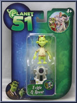 Eckle & Rover from Planet 51 - Mini manufactured by Jakks Pacific [Front]