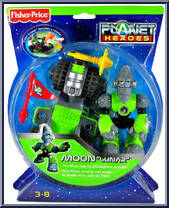Moon "Lunar" from Planet Heroes - Basic Series manufactured by Fisher-Price [Front]