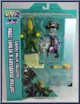 Captain Deadbeard & Kernel Corn from Plants vs Zombies - GW2 manufactured by Diamond Select [Front]