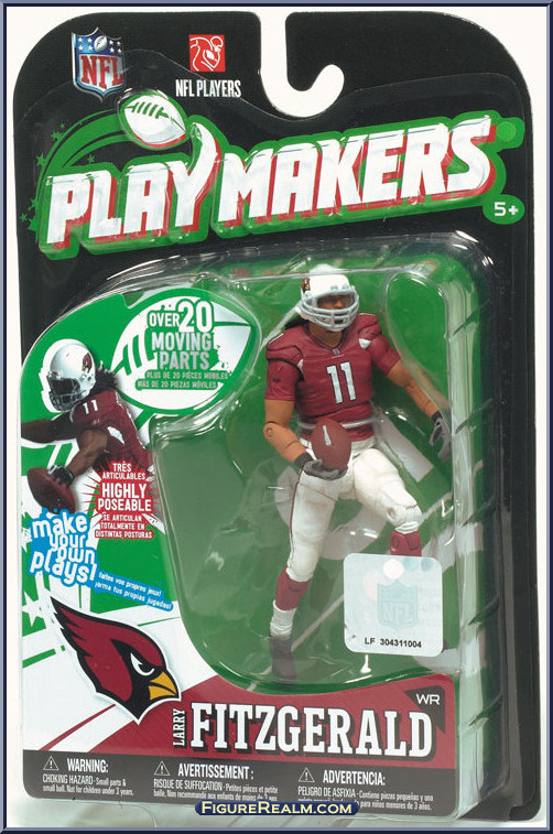 Larry Fitzgerald - Playmakers - NFL - Series 1 - McFarlane Action Figure