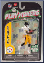 Mike Wallace from Playmakers - NFL - Series 3 manufactured by McFarlane [Front]