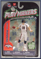 Peyton Manning from Playmakers - NFL - Series 3 manufactured by McFarlane [Front]