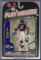 Ray Rice from Playmakers - NFL - Series 3 manufactured by McFarlane [Front]