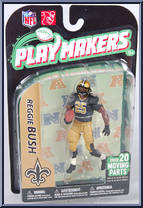 Reggie Bush from Playmakers - NFL - Series 2 manufactured by McFarlane [Front]