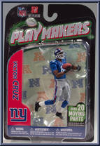 Victor Cruz from Playmakers - NFL - Series 3 manufactured by McFarlane [Front]