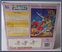 Gun Dinosaur (Blue) from Plotter - Accessories manufactured by Fun Tech [Back]