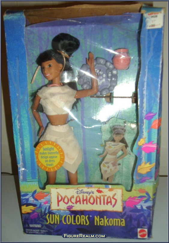 Disney Sun Colors Pocahontas Doll by Mattel 